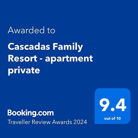 Cascadas Family Resort - Apartment Private Slantchev Briag Extérieur photo